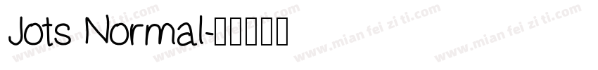 Jots Normal字体转换